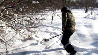 Поиск жетона в Пскове! - Зима 2018
