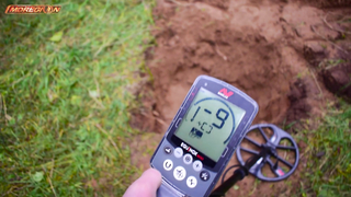 MINELAB EQUINOX - Тест на глубину обнаружения