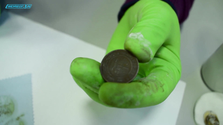 Тестируем жидкость для чистки и полировки монет от Shine Coins