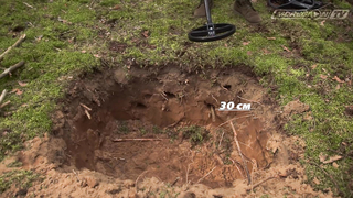 Тест новых катушек X35 для XP DEUS в грунте