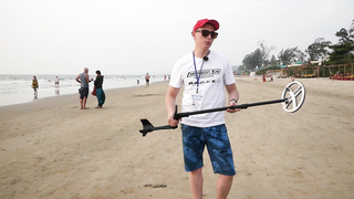 Тест XP ORX в грунте (пляж) на разные цели