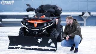 Снегоотвал для любого квадроцикла