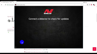 Minelab EQUINOX - Обновление прошивки (2018)