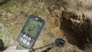 Тест катушки 6" для Minelab Equinox