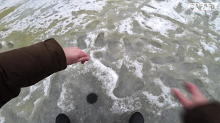 Зимняя рыбалка с эхолотом Deeper Pro+ / SAFARI