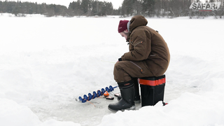 Зимняя рыбалка с эхолотами Практик.