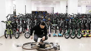 Эксперимент: Собираем велосипед.