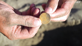 Я копаю с MINELAB MANTICORE на морском пляже