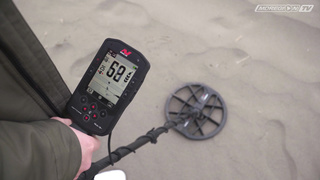 ПИНПОИНТЕР MDREGION. Поиск зимой на пляже